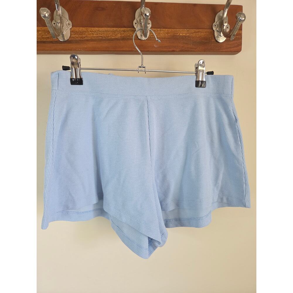 Athleta Baby Blue Sleep Shorts – Size Small, Soft Stretch Lounge